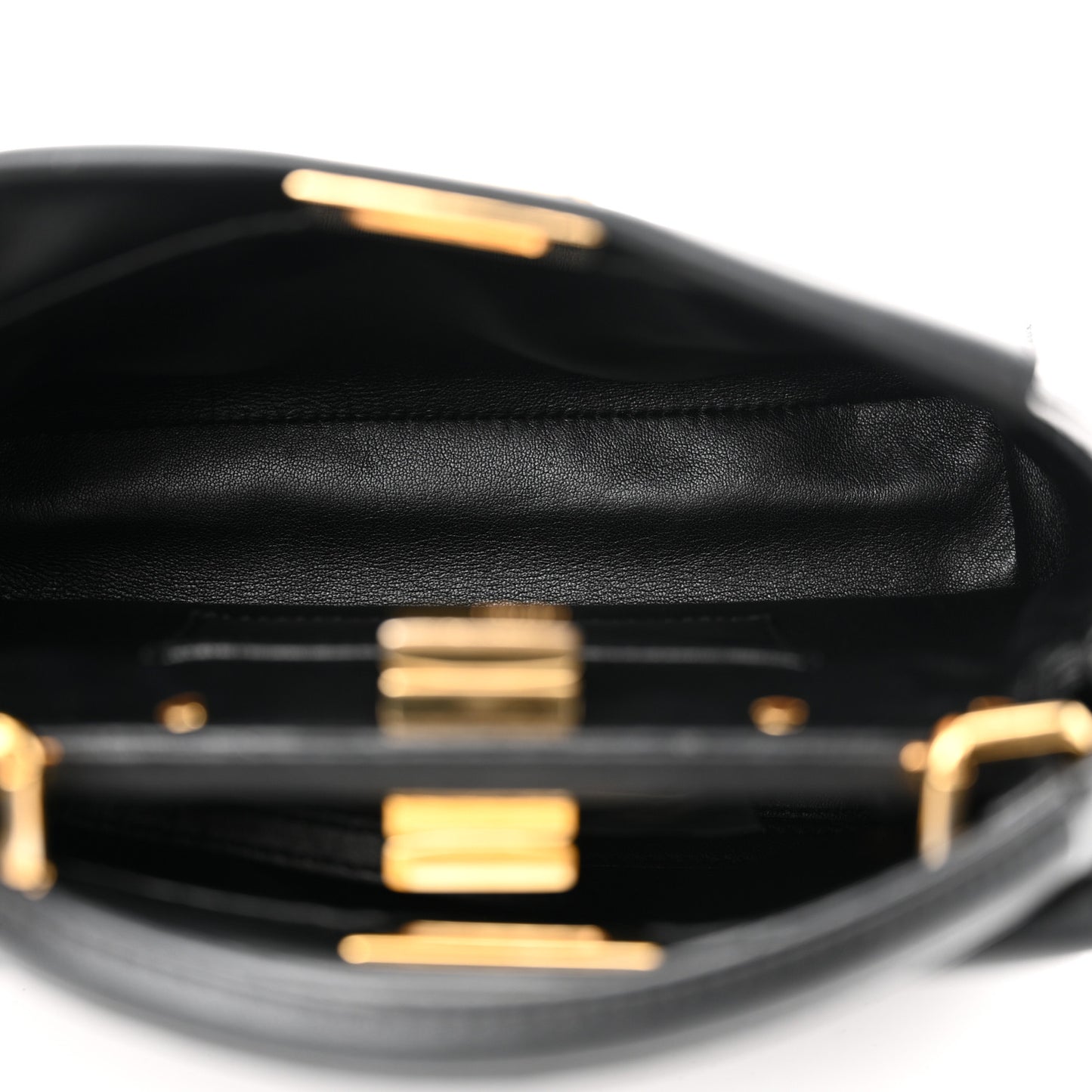 Nappa Mini Peekaboo Iconic Satchel Black