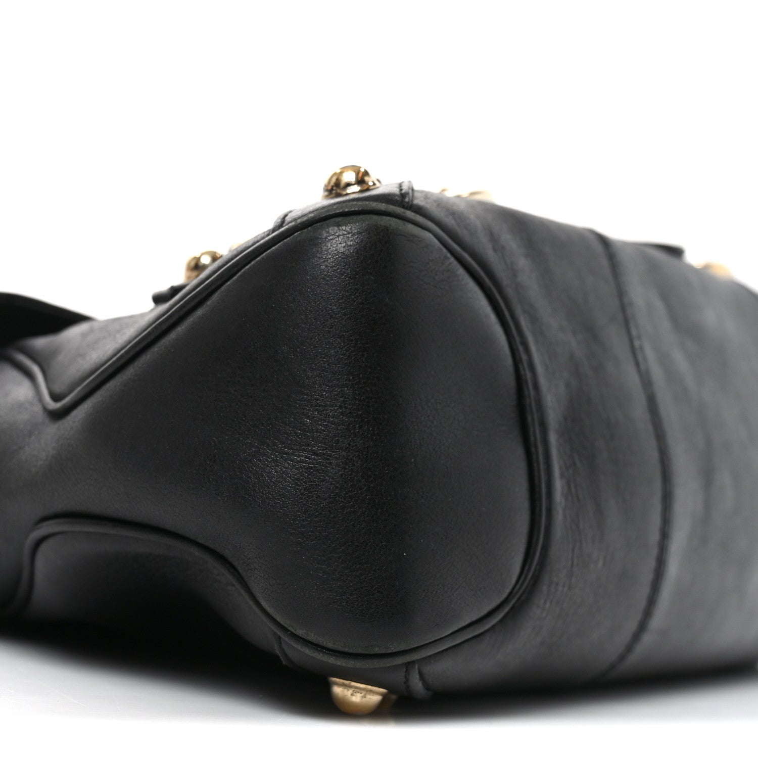 Gucci Calfskin Horsebit Flap Black 9 of 10