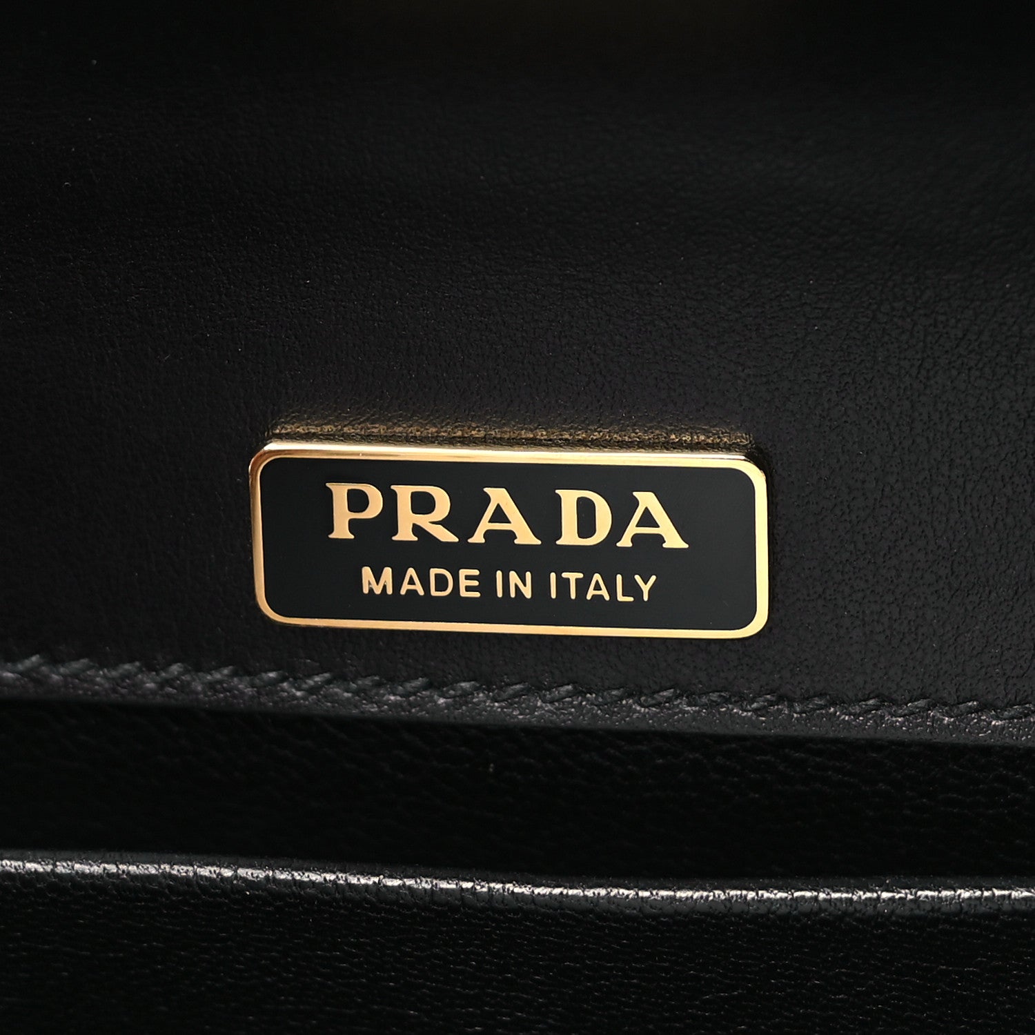 Prada City Calfskin Saffiano Cahier Pochette Black 6 of 10