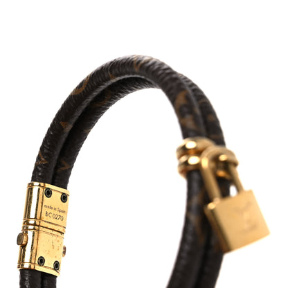 Louis Vuitton Monogram Keep it Twice Bracelet 17 4 of 6