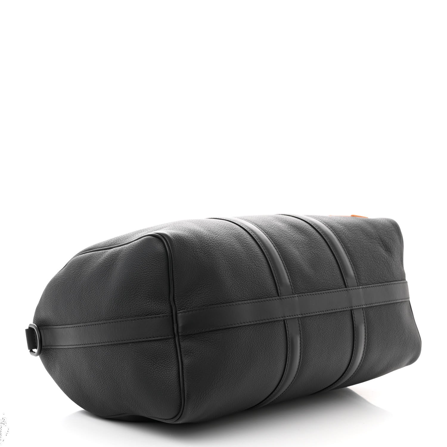 Louis Vuitton Calfskin Damier Distorted Keepall Bandouliere 40 Black 3 of 10