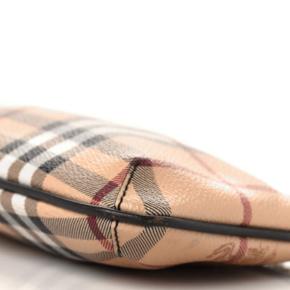 Burberry Haymarket Check Clara Pochette Chocolate 10 of 10