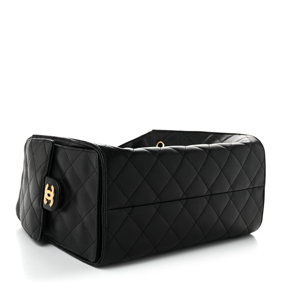 Chanel Caviar Quilted Small Chanel 25 Handbag Black 3 of 10