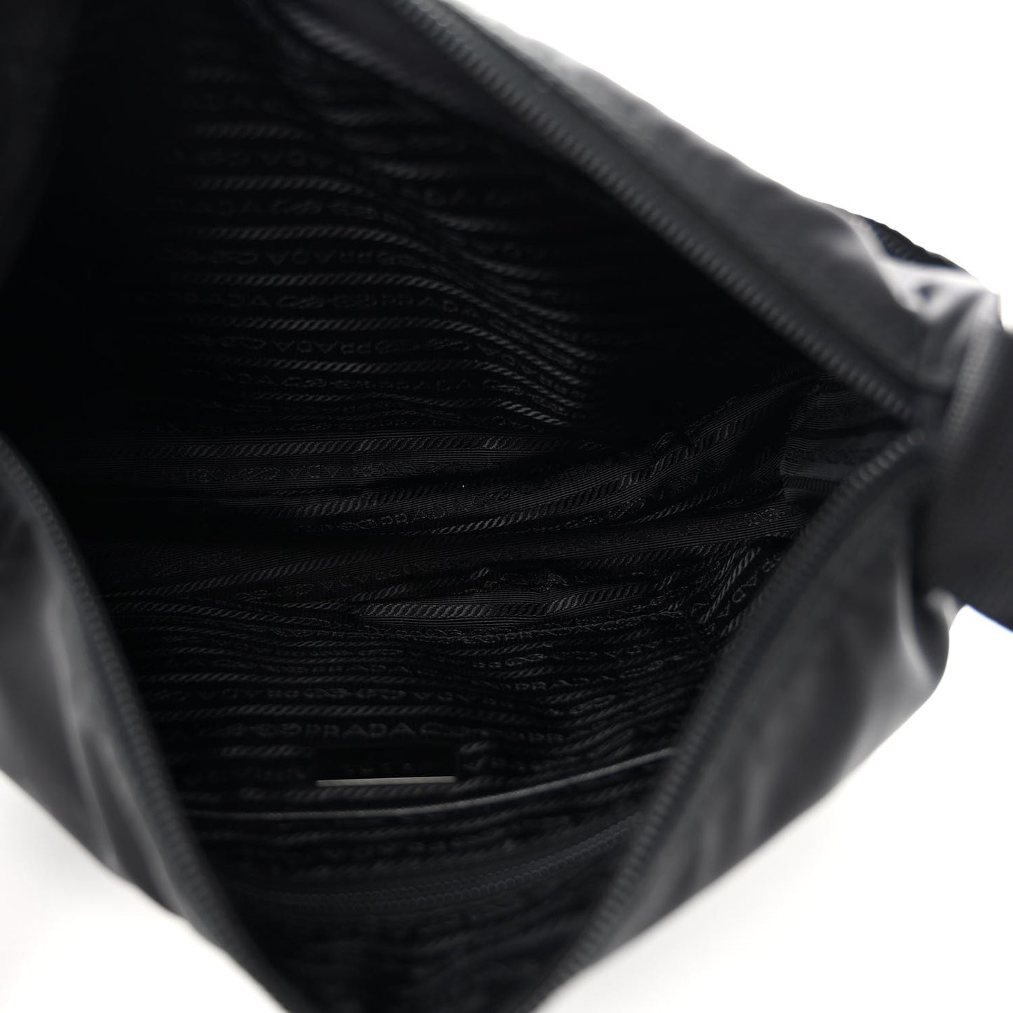Tessuto Nylon Messenger Bag Black