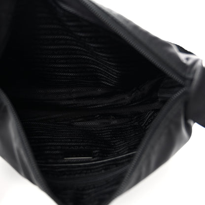 Prada Tessuto Nylon Messenger Bag Black 5 of 9