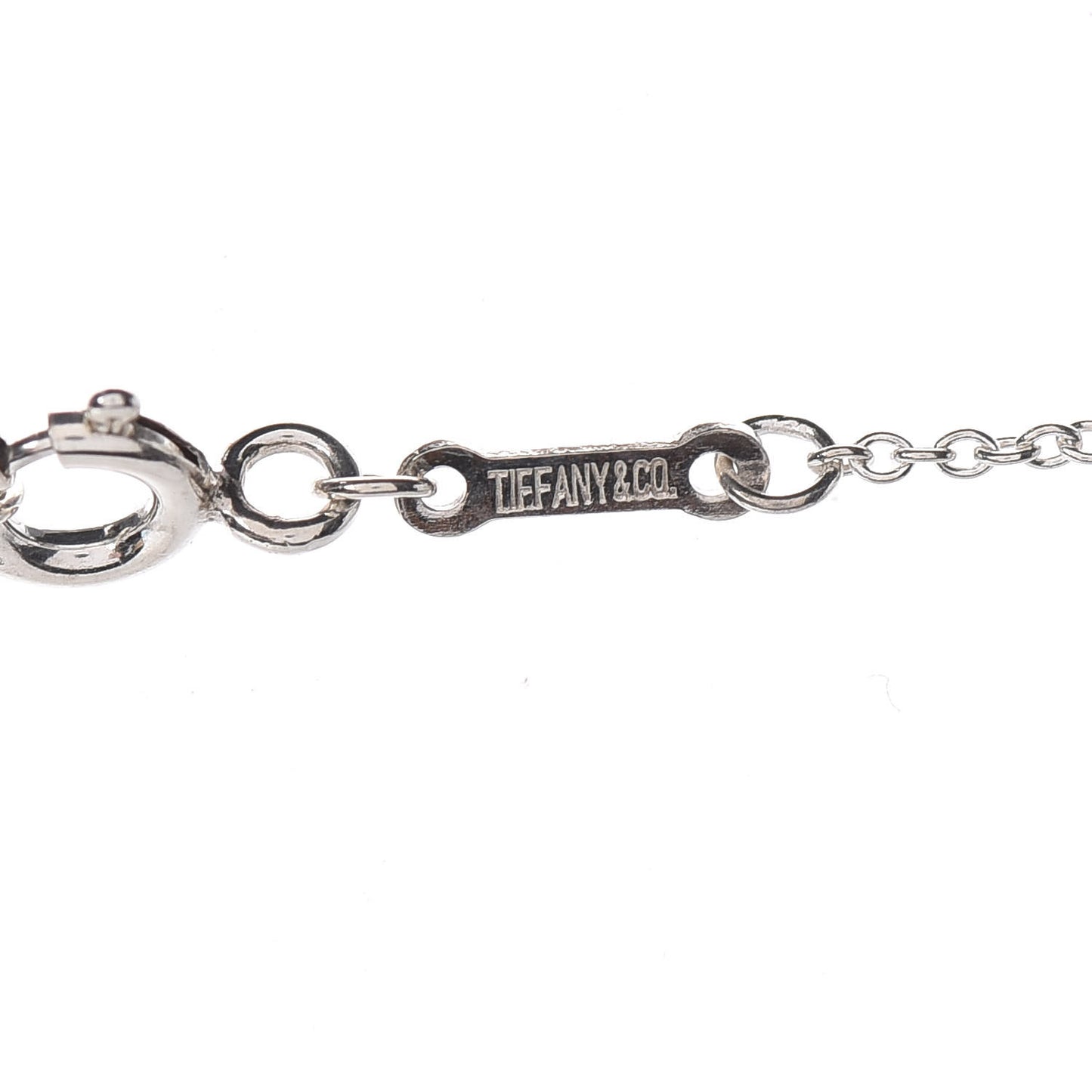 Sterling Silver 12mm Elsa Peretti Eternal Circle Pendant Necklace