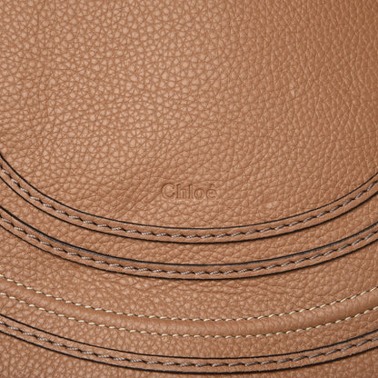 Chloe Calfskin Medium Marcie Round Crossbody Bag Nut 9 of 10