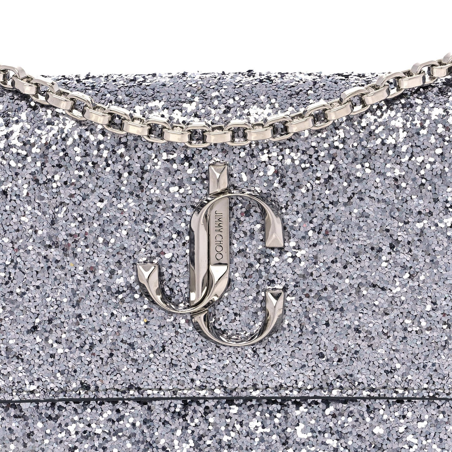 Glitter Shoulder Bag Silver