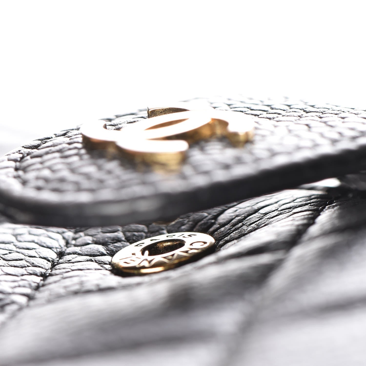 Chanel Caviar Quilted Zipped Pocket Wallet Black 11 of 15