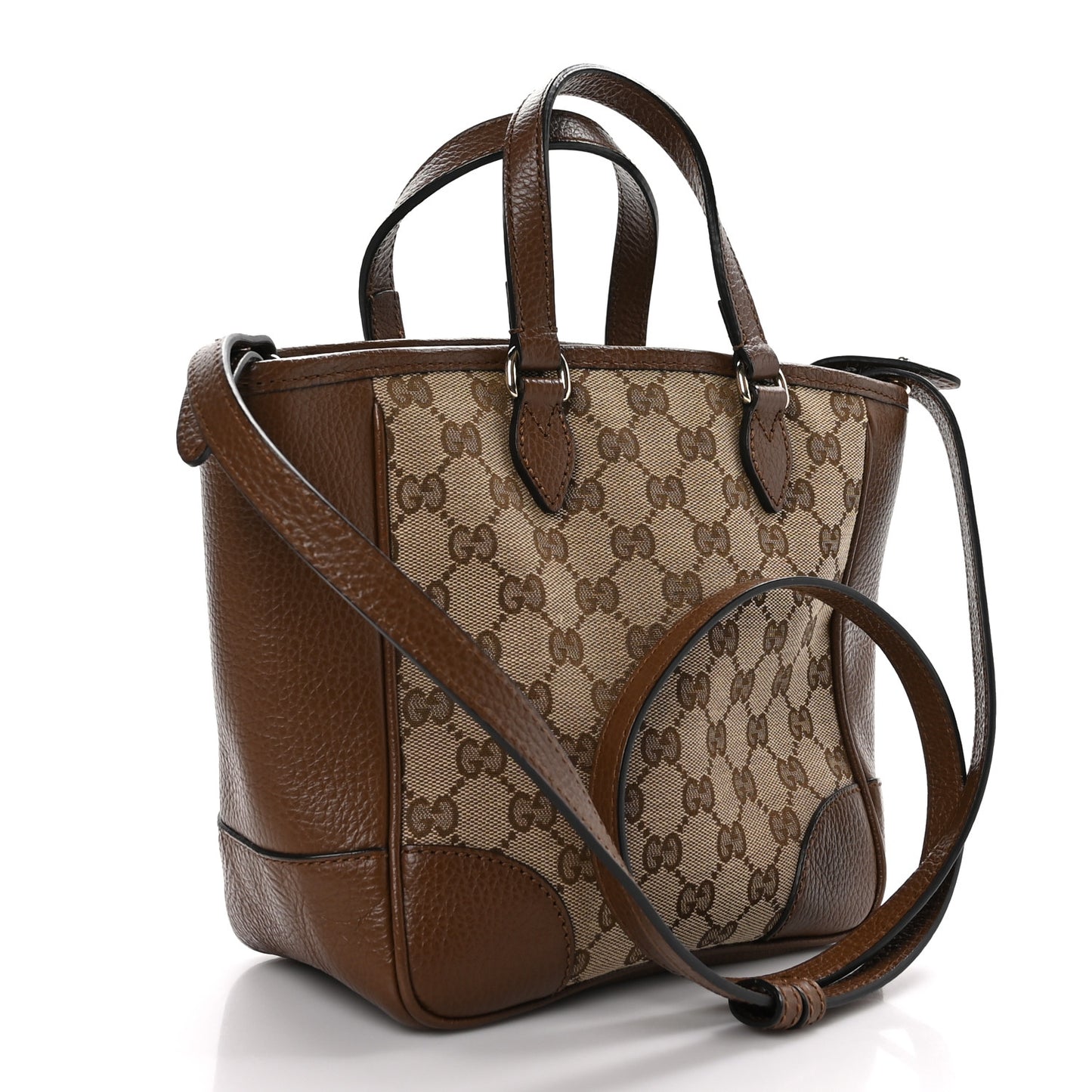 Monogram Small Bree Tote Beige Tabacco