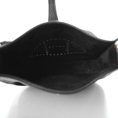 Hermes Taurillon Clemence Evelyne TPM Black 5 of 11