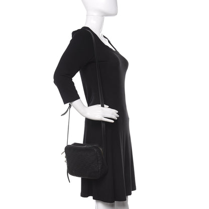 Gucci Guccissima Mini Bree Messenger Bag Black 2 of 12