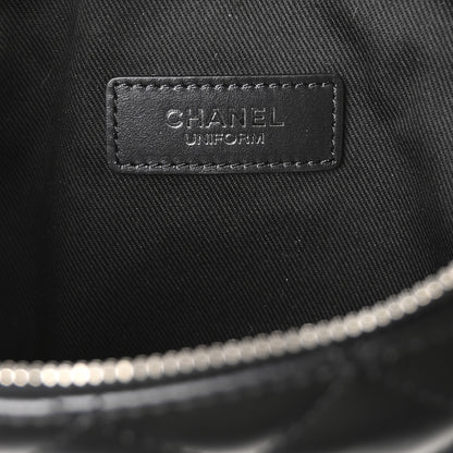 Chanel Calfskin Quilted Waist Belt Bag Black 6 of 11