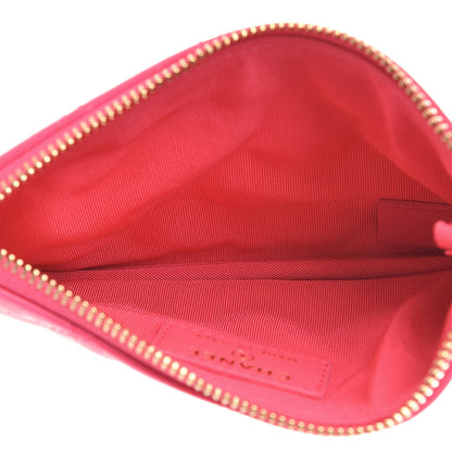Chanel Patent Quilted Small Cosmetic Case Pink 5 of 7