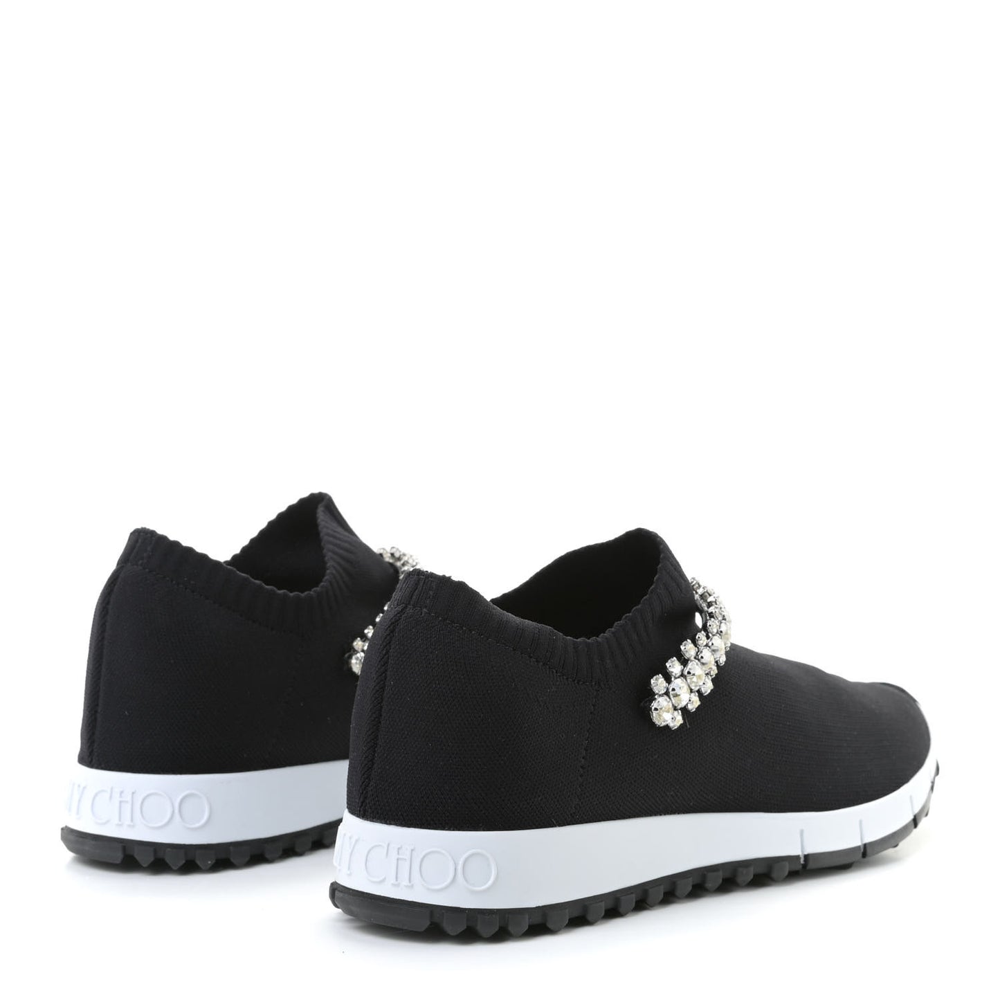Knit Crystal Verona Sneaker 37.5 Black