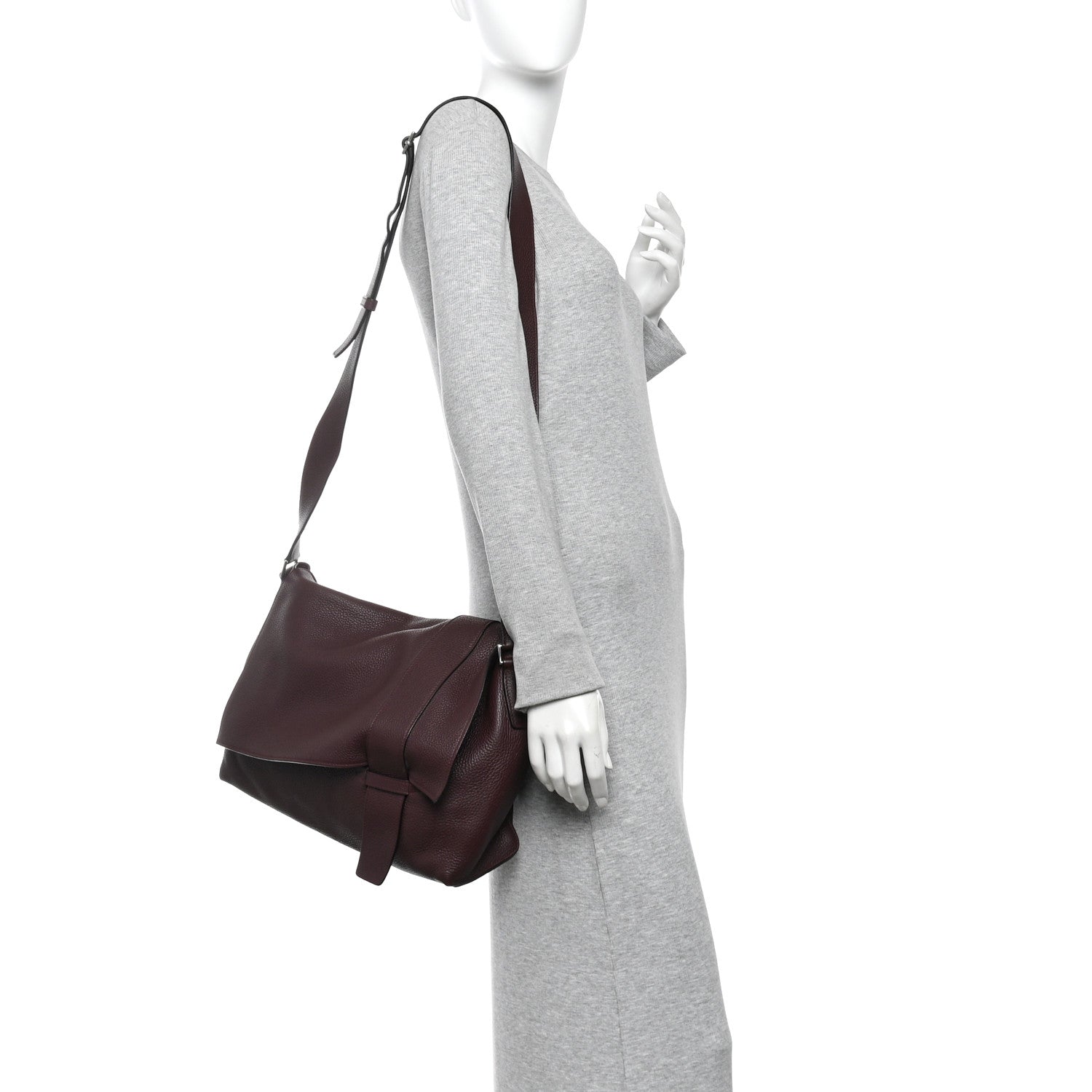 Hermes Taurillon Clemence Alfred 35 Rouge H 2 of 9