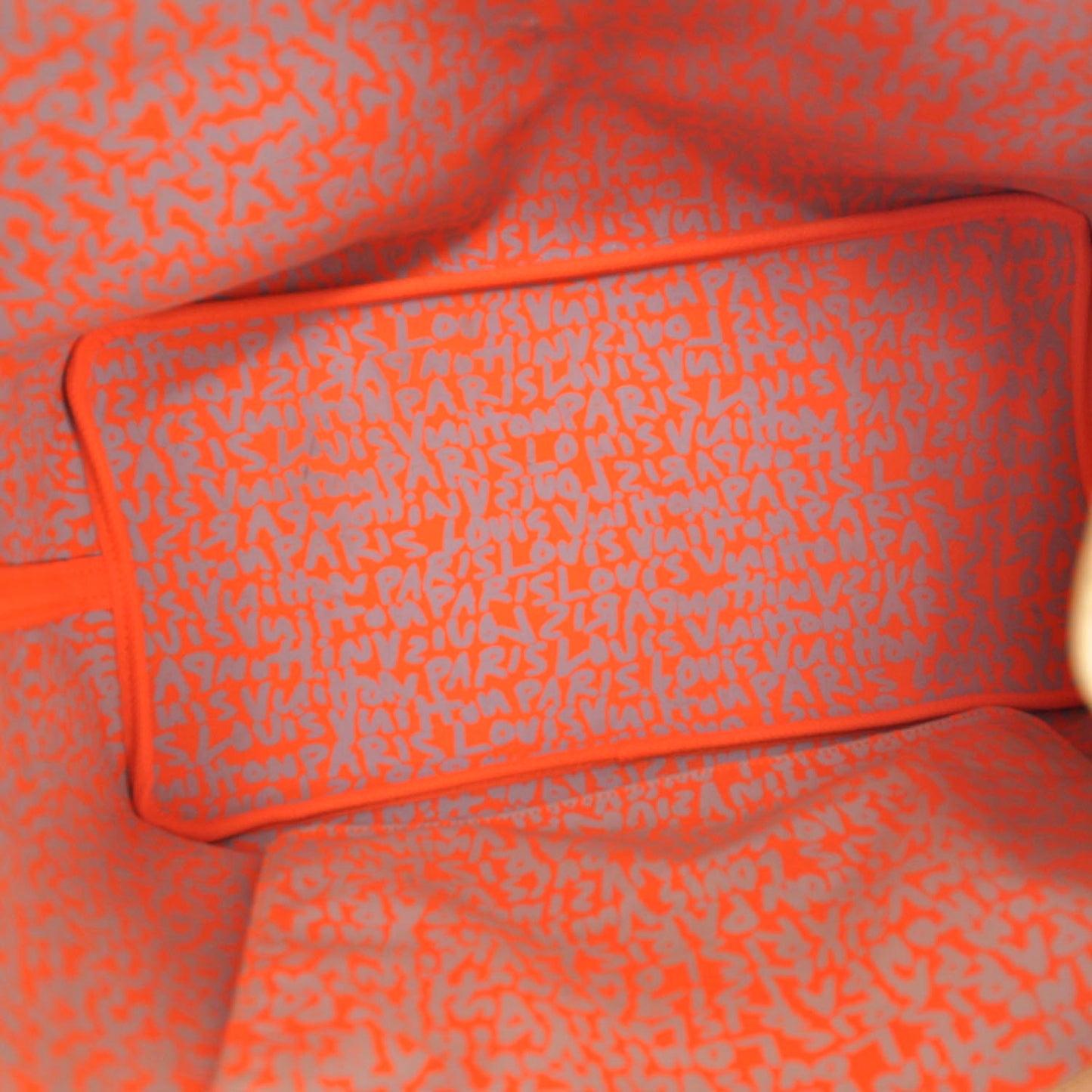 Monogram Graffiti Neverfull GM Orange