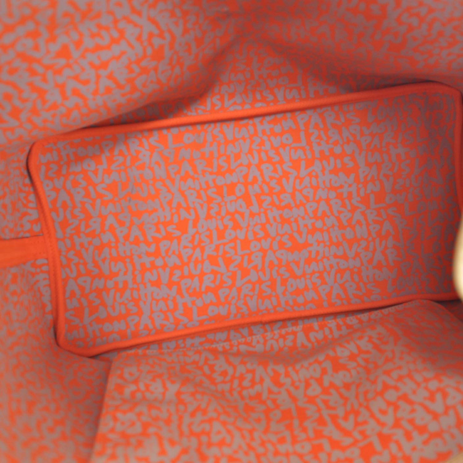 Louis Vuitton Monogram Graffiti Neverfull GM Orange 7 of 7