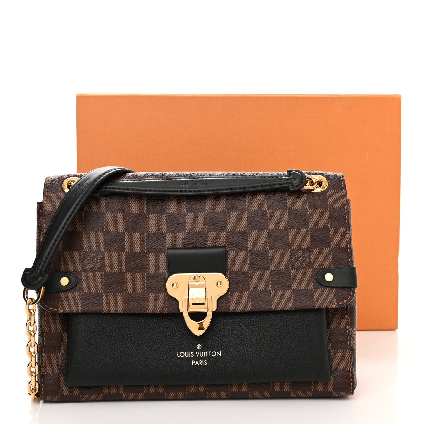 Damier Ebene Vavin PM Black