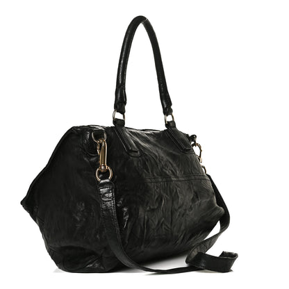 Givenchy Tumbled Sheepskin Large Pandora Black 2 of 10
