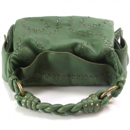 Bottega Veneta Cervo Python Cocker Hobo LTD ED Green 5 of 10