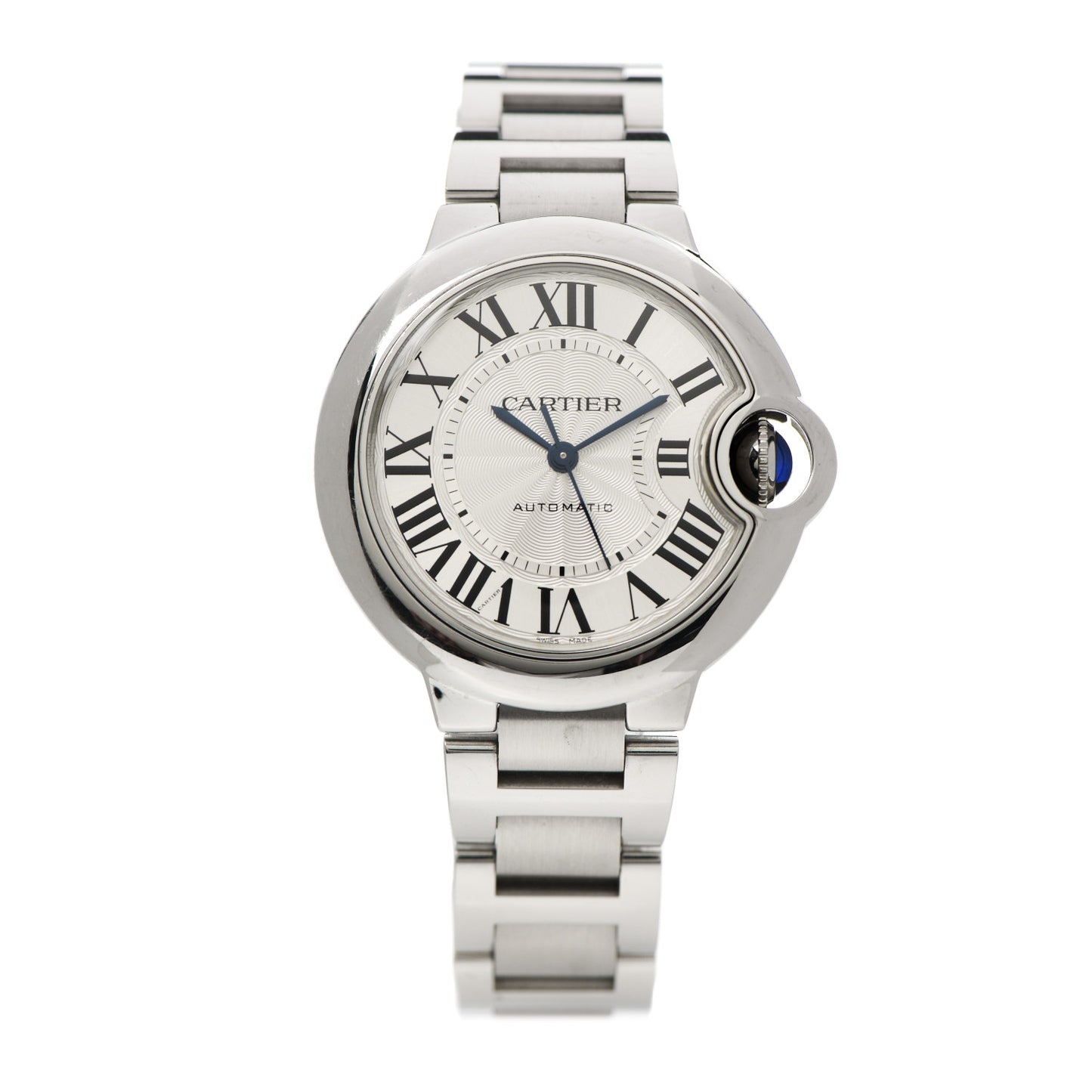 Stainless Steel 33mm Ballon Bleu De Cartier Automatic Watch