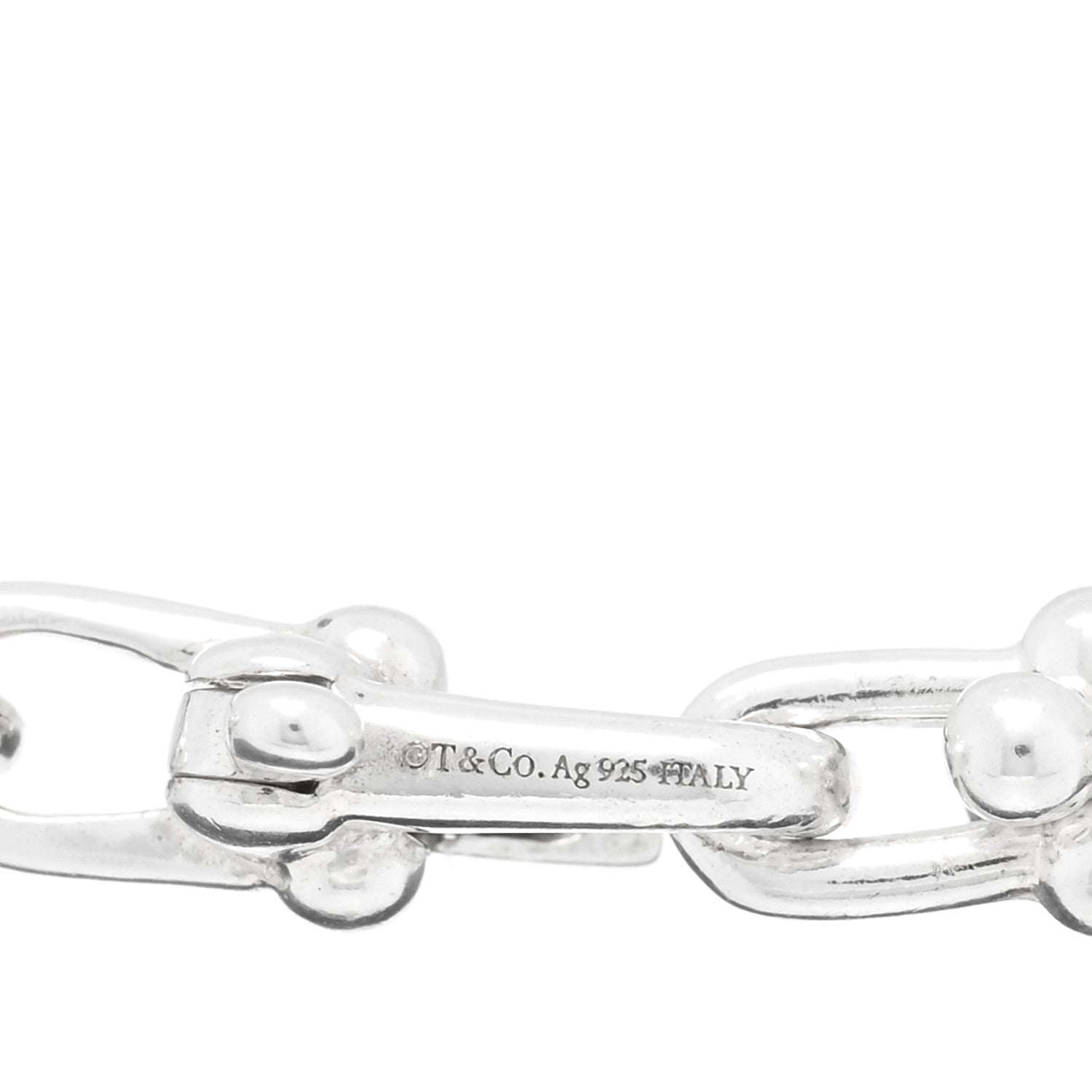 Tiffany Sterling Silver Micro HardWear Link Bracelet 3 of 3