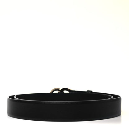 Chanel Calfskin Lambskin CC Chain Belt 95 Black Gold 2 of 4