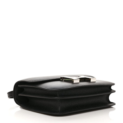 Hermes Veau Monsieur Lizard Constance 18 Black Ombre 4 of 10