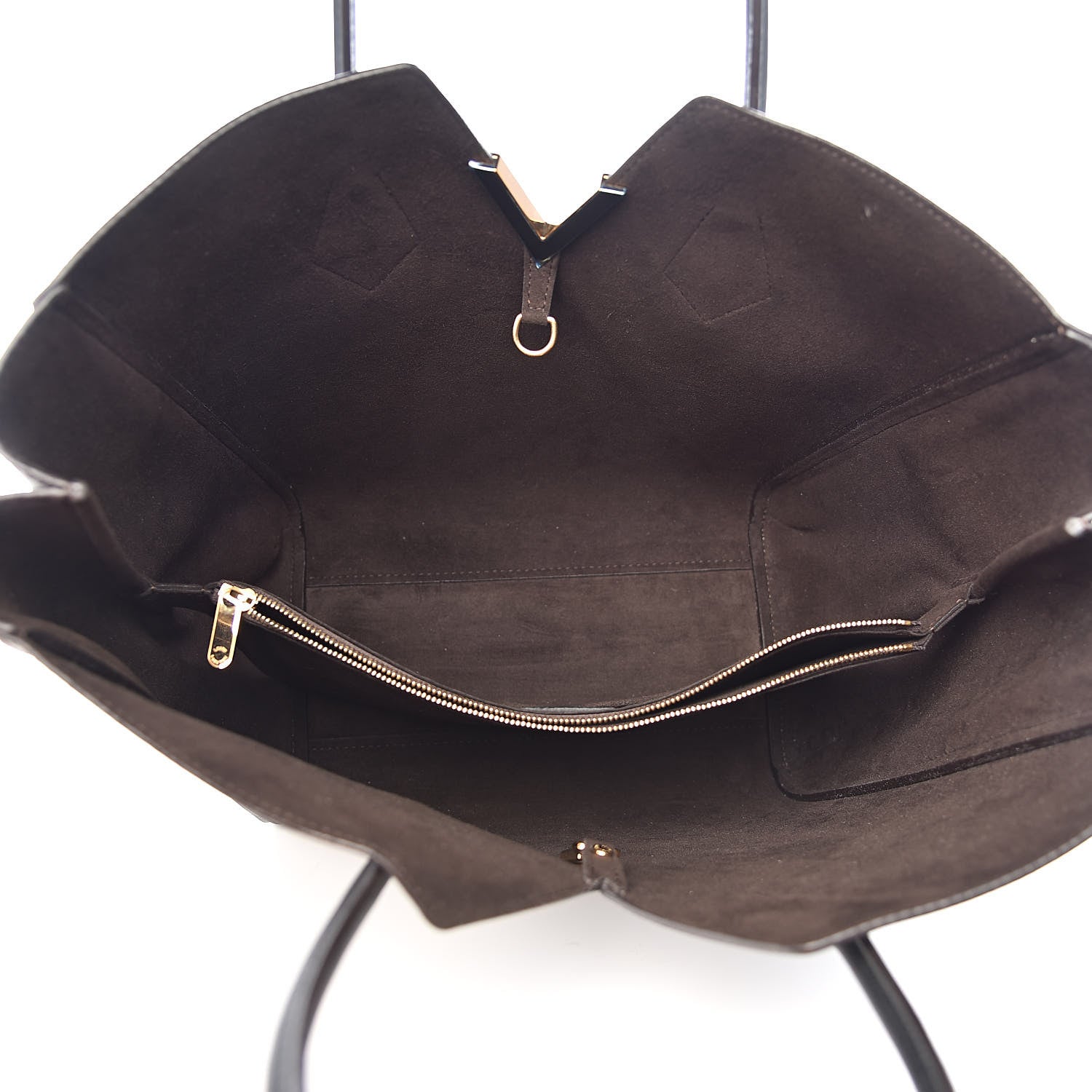 Louis Vuitton Calfskin Monogram Kimono Tote Black 5 of 11