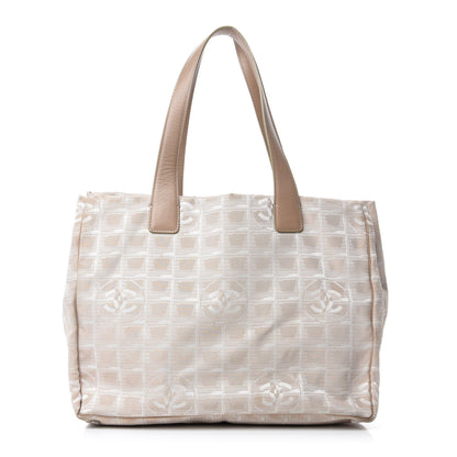 Chanel Nylon Medium Travel Tote Beige 1 of 19