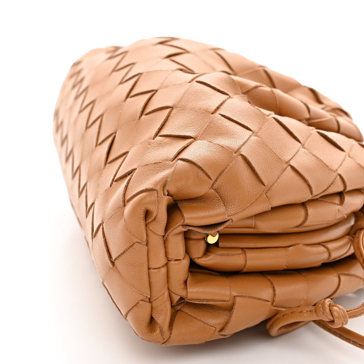 Nappa Intrecciato The Mini Pouch Carmel