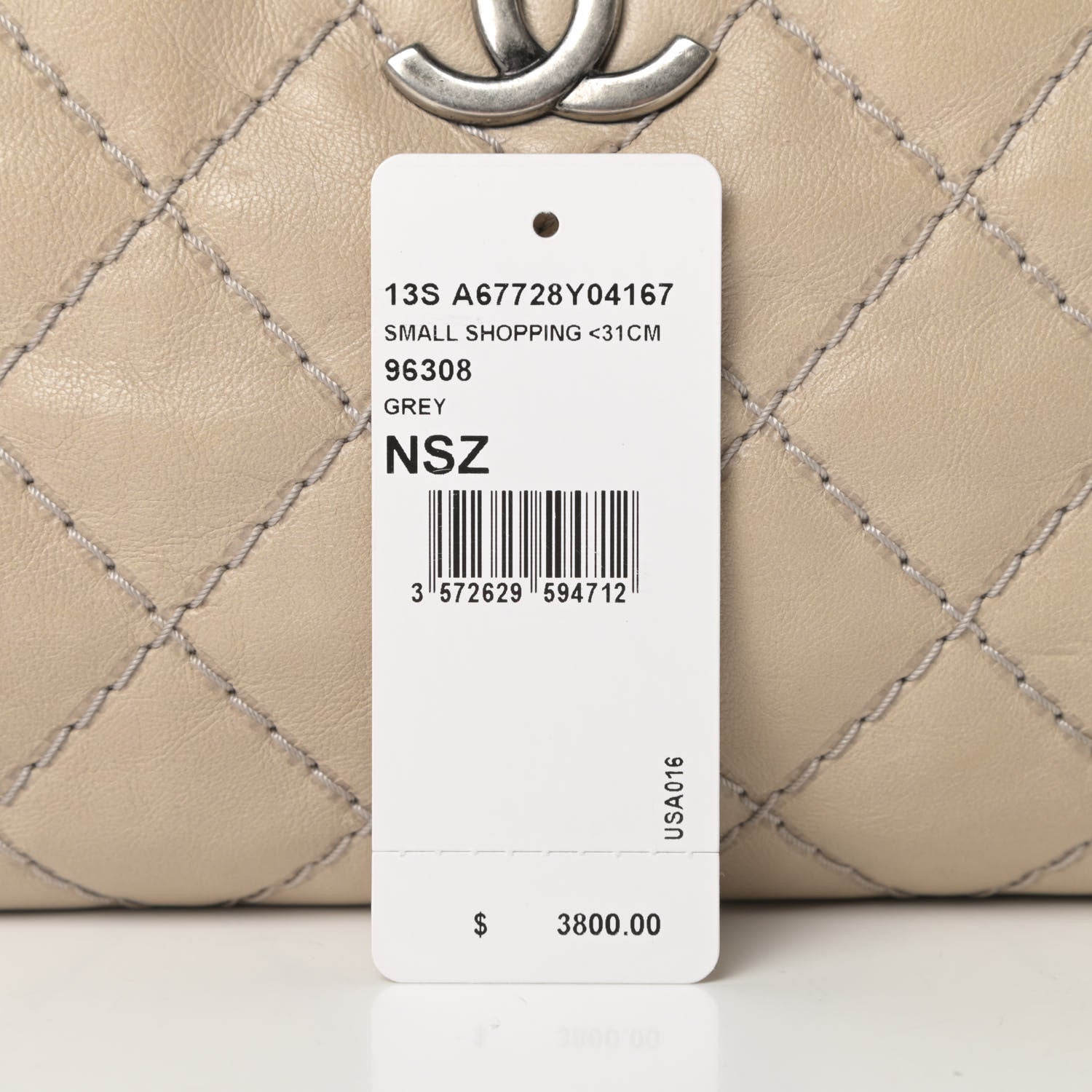 Chanel Calfskin Medium Stitch It Tote Beige 15 of 15