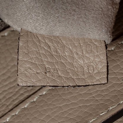 Celine Drummed Calfskin Mini Luggage Dune 7 of 8