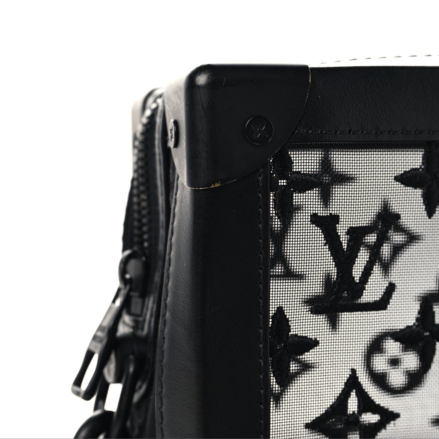 Monogram See Through Soft Trunk Black