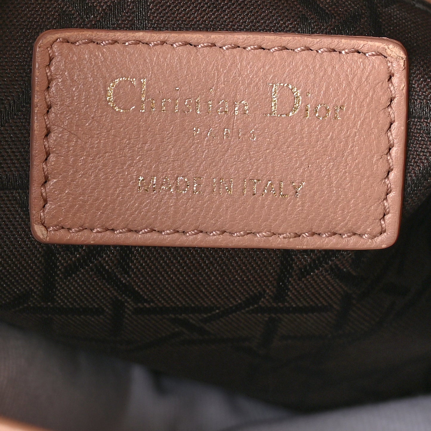 Lambskin Cannage Small My ABCDior Lady Dior Blush