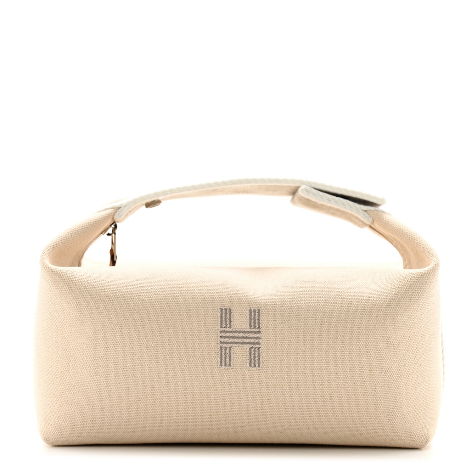 Hermes Canvas Small Bride-A-Brac Pouch Natural 1 of 6