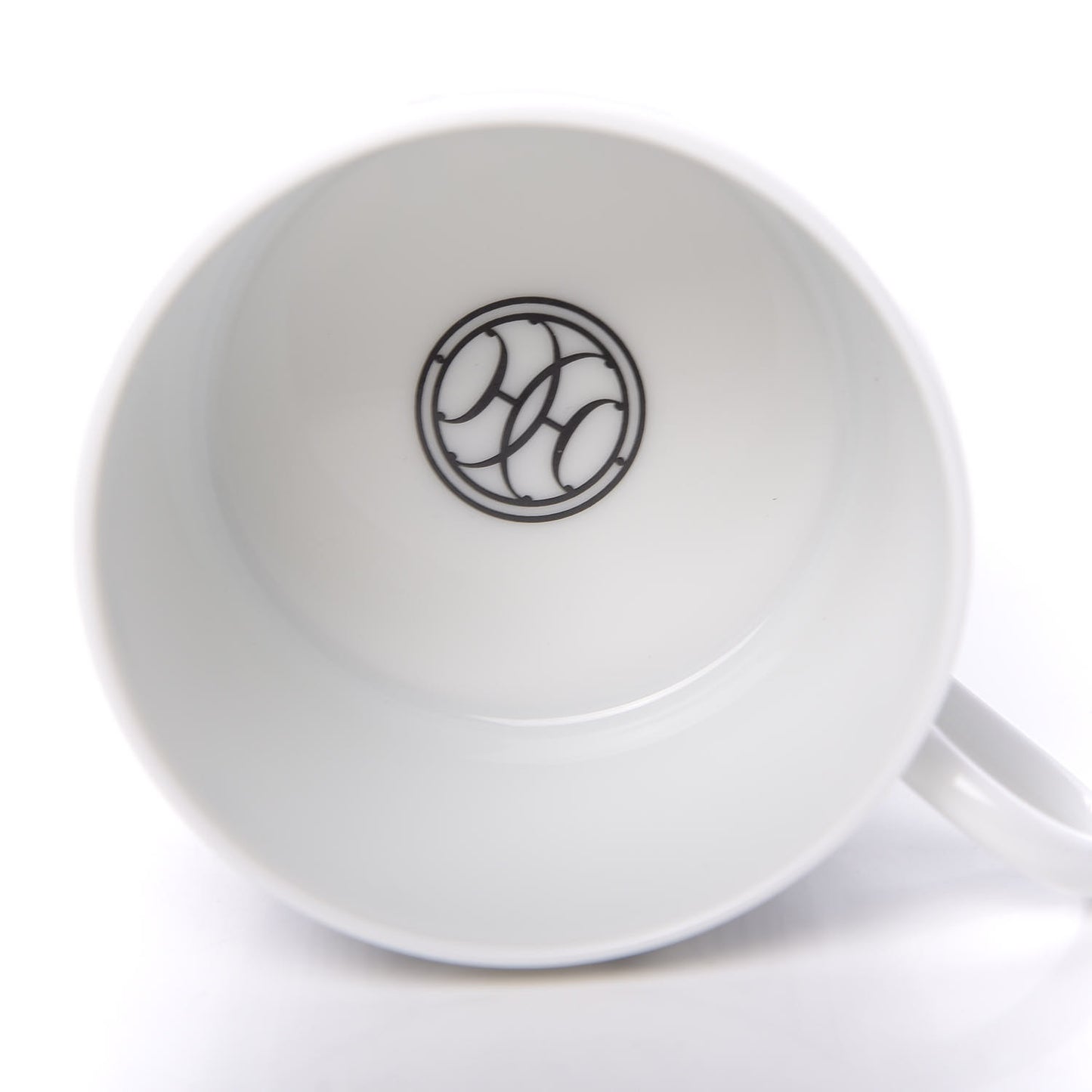 Porcelain H Deco Tea Cup And Saucer Set Of 2