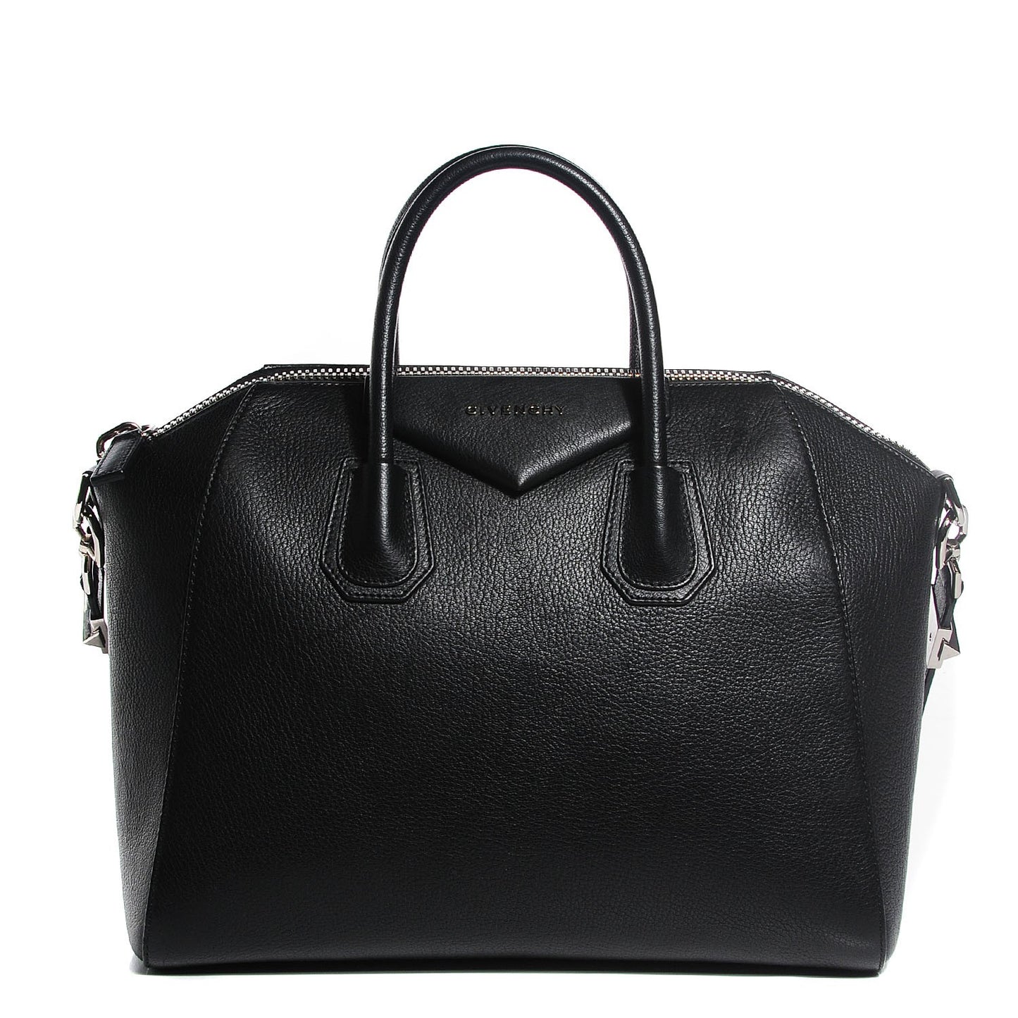 Sugar Goatskin Medium Antigona Black