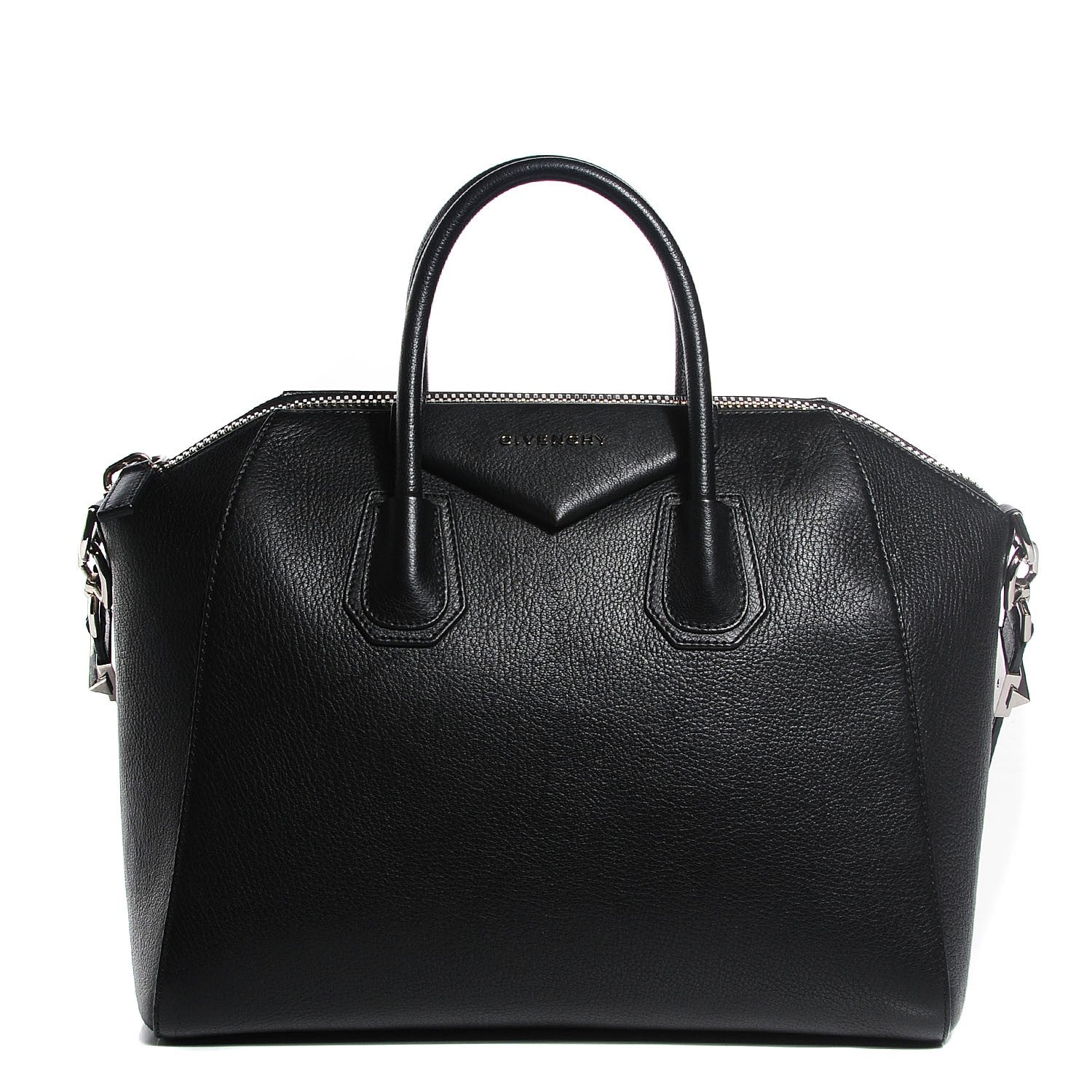 Givenchy Sugar Goatskin Medium Antigona Black 1 of 7