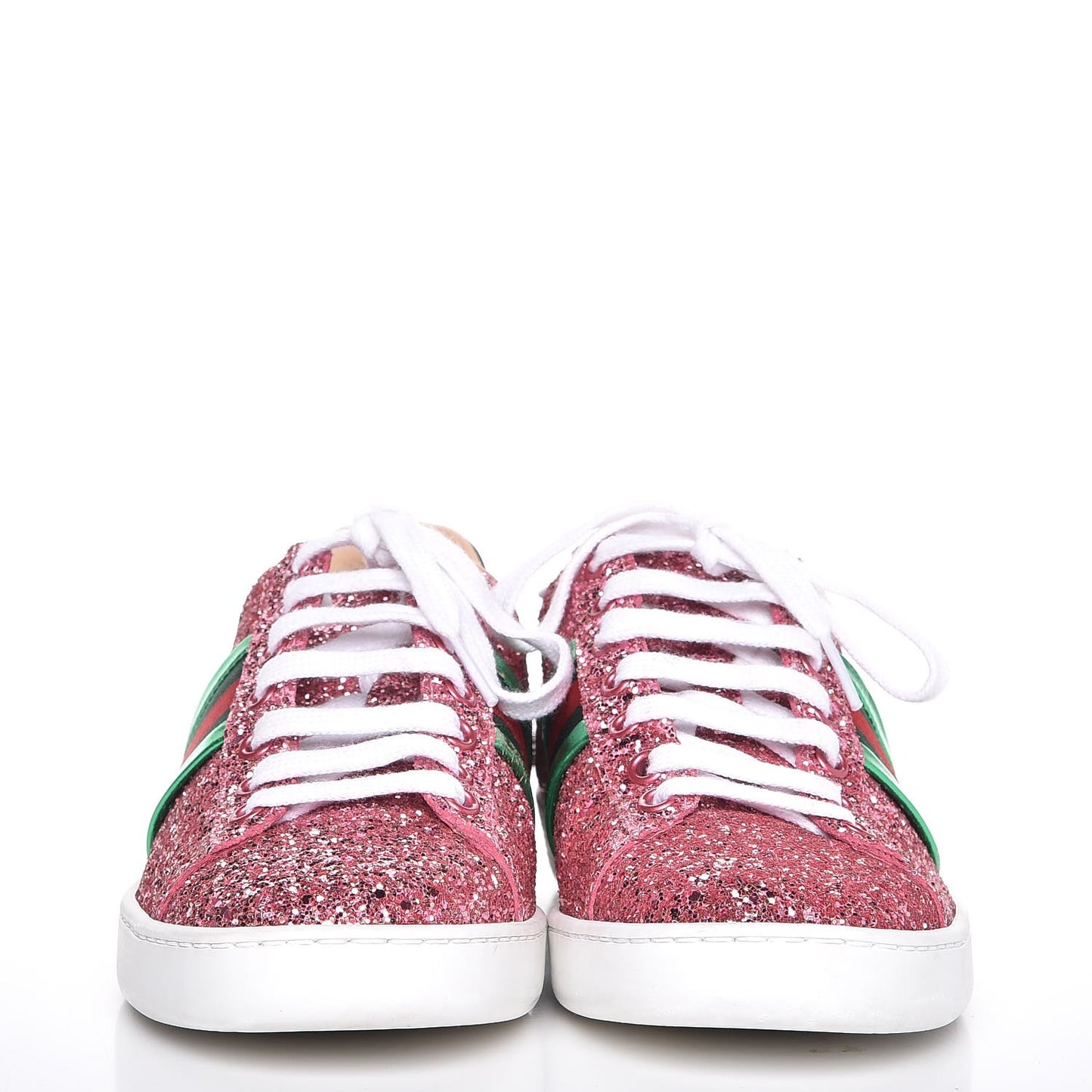 Glitter Web Ace Sneakers 36 Pink