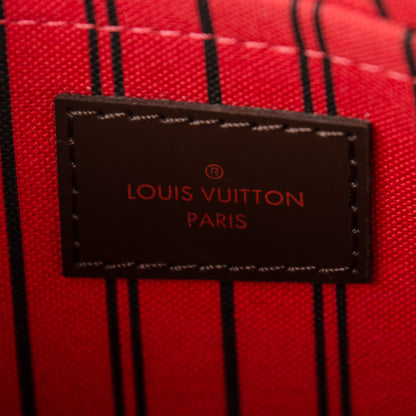 Louis Vuitton Damier Ebene Neverfull MM GM Pochette 6 of 7