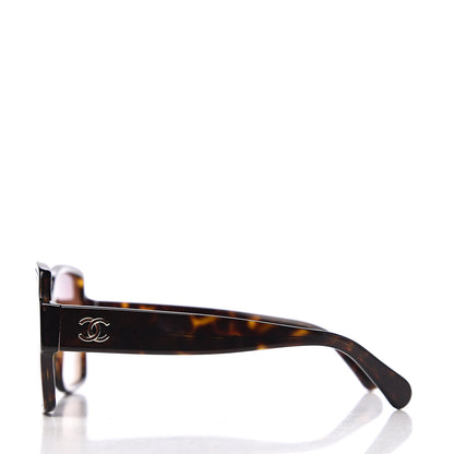 Chanel Acetate Square CC Sunglasses 5385 Tortoise 3 of 7