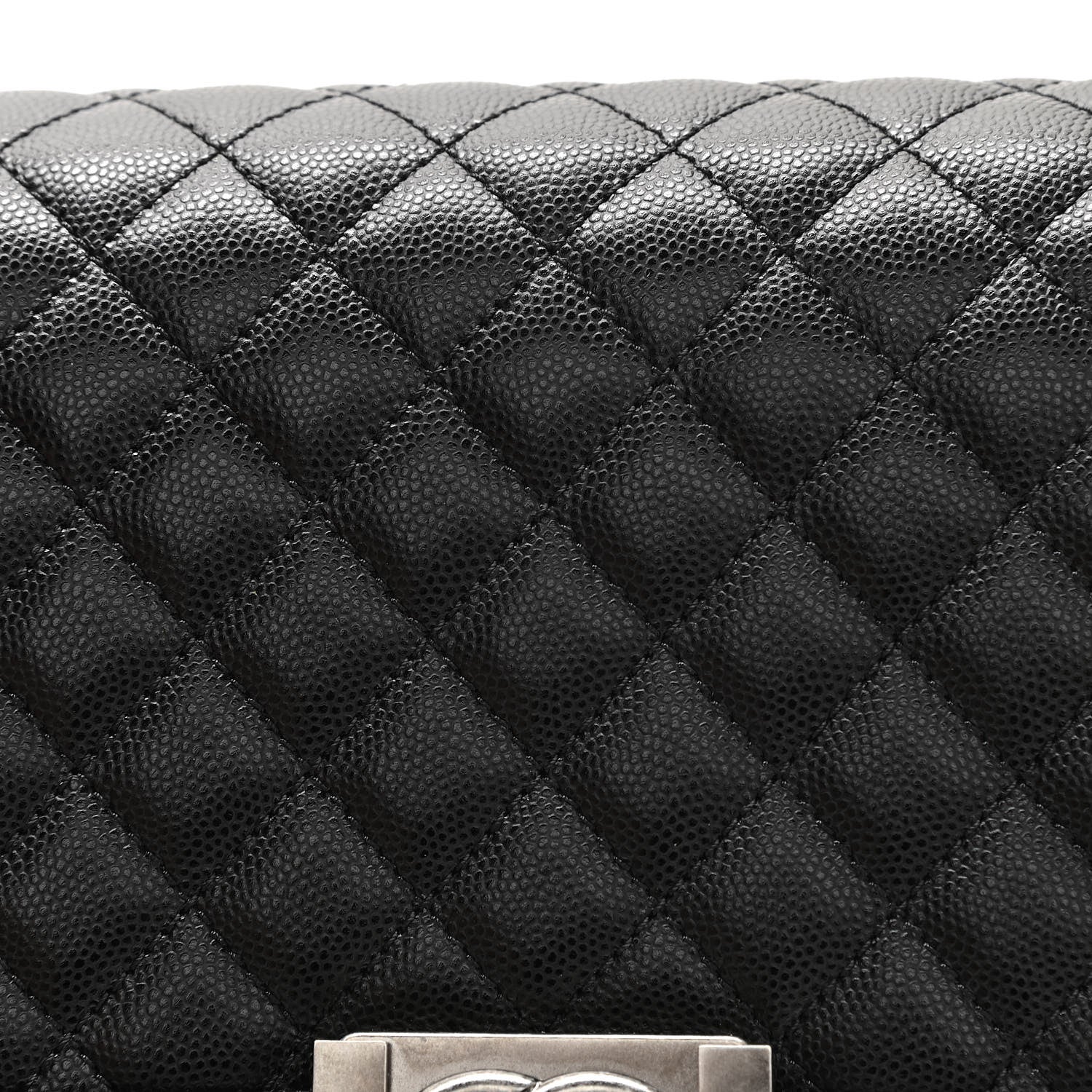 Chanel Caviar Quilted Medium Boy Flap Black 8 of 11
