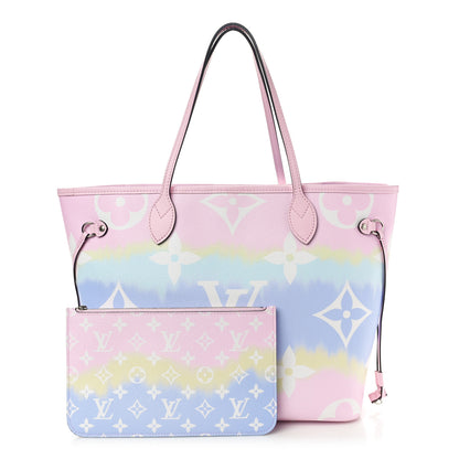 Louis Vuitton Monogram Escale Neverfull MM Pastel 3 of 11