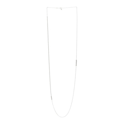 Tiffany Sterling Silver 1.2mm Bead Chain Necklace 30" 3 of 5