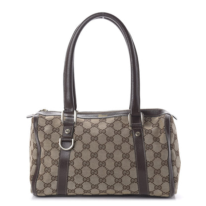 Gucci Monogram Small Abbey Boston Dark Brown 1 of 10
