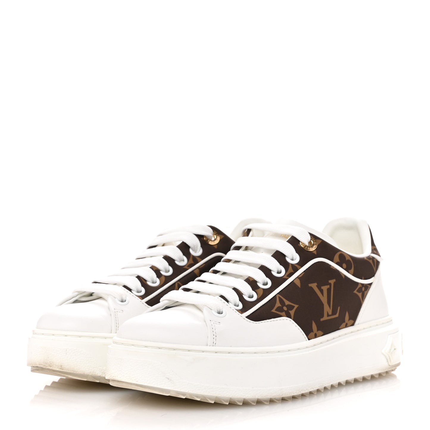 Monogram Nylon Time Out Sneakers 35