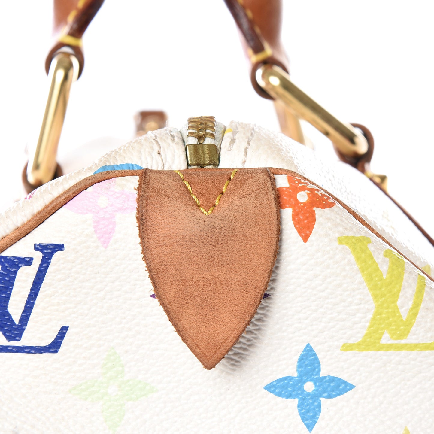 Monogram Multicolor Speedy 30 White