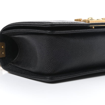 Chanel Caviar Quilted Small Boy Flap Black 9 of 11